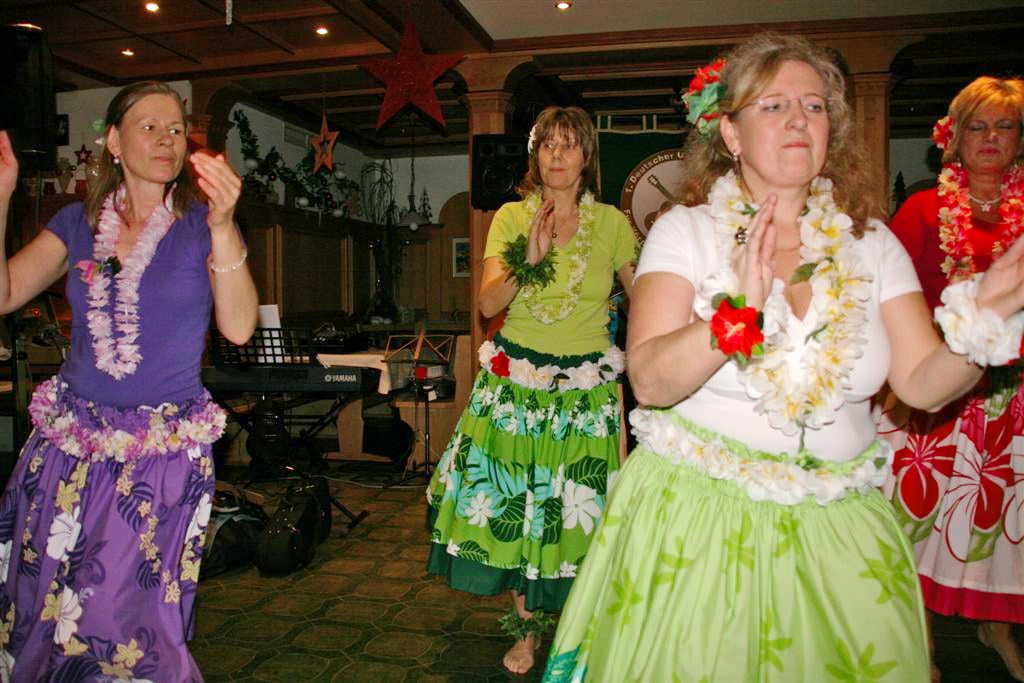 Hula Hula Tanz - eine besondere Einlage beim Hotspot 2011